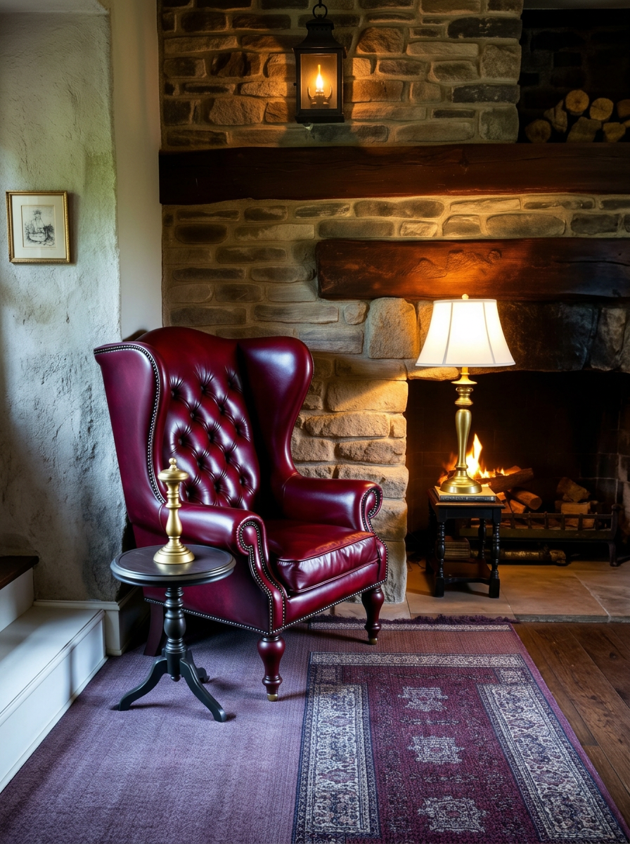 Hand-Dyed Leather Furniture
